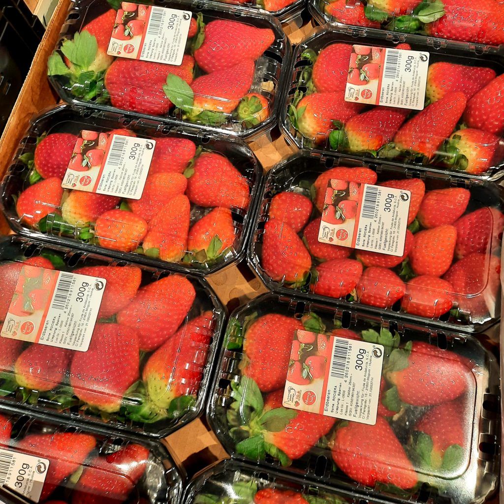 Erdbeeren im Februar