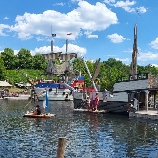 Piratenschiff im Playmobil Funpark